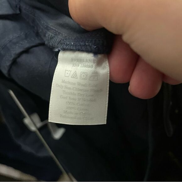 Everlane NWOT Navy Blue Minimalist Classic Everyday Trouser Size 32 - Picture 5 of 5